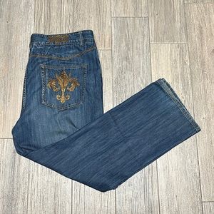 Angelino Mens Jeans Blue Size 44 X 34